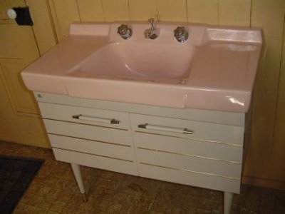 My dream bath sink/vanity! Any color sink would do!