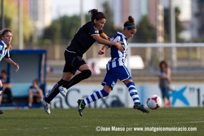 RCD ESPANYOL FEMENI A-CD PRAINSA SARAGOSSA 22-09-2012