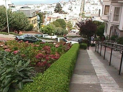 Lombard street/San Francisco