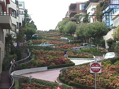 Lombard street/San Francisco