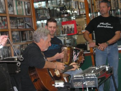 Martin Family performing old style- no amps