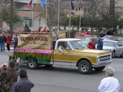 Cowboy Mardi Gras parade