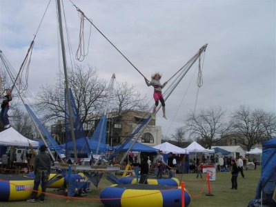 Bungee Jumping at Boerne, Texas