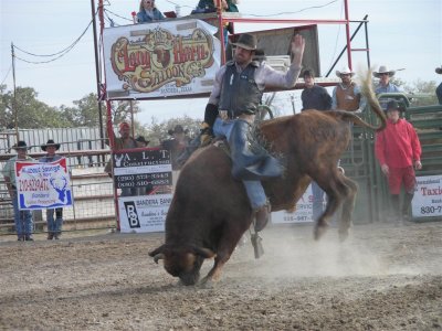 Bull Riding at Pipecreek Texas 02/15/2009