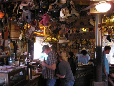 Belly up to the Luckenbach Bar