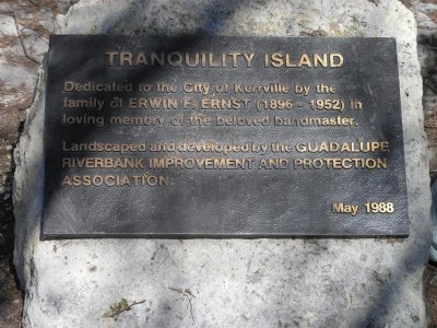 Tranquility Island.plaque