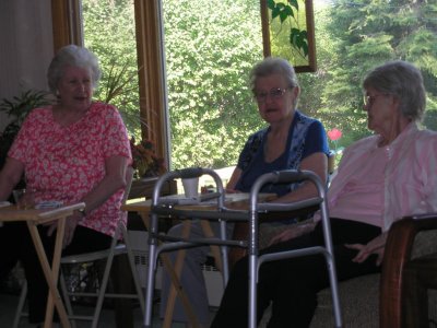 Aunts Ingrid, Ellen and Norma