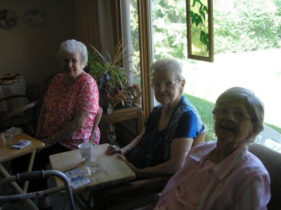 Aunts Ingrid, Ellen and Norma
