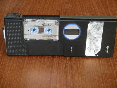 Norelco Idea Capsule mini cassette recorder