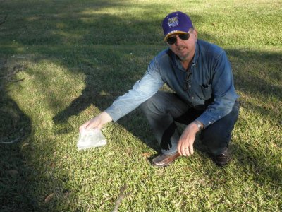 Rolf spreads Katie's ashes near GC boy in Scott, LA