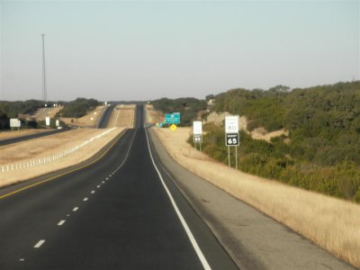 Road seems never ending in TX & NM