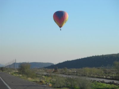 Cave Creek-one of several balloons