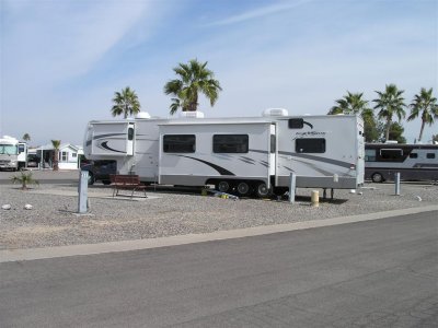 40' toy hauler.