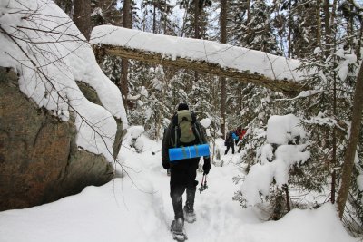 A Winter Hike to East Osceola and Mt. Osceola, 1/26/11