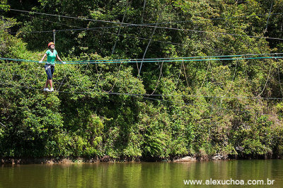 Esportes de aventura, Ponte de Corda, Parque das Trilhas, Guaramiranga, Ceara 8118