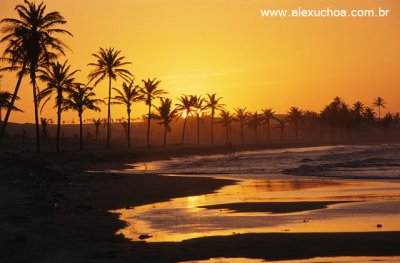 Por-do-sol na praia do Cumbuco, Caucaia, Ceara -090402-0032