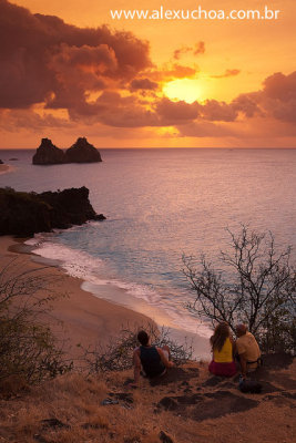 Mirante do Forte do Boldr, Praia do Americano primeiro plano, Fernando de Noronha, Pernambuco 9995 090919