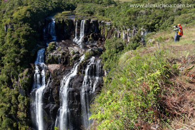 Cachoeira do Tigre Preto, Canion Fortaleza, Parque Nacional da Serra Geral, Cambara do Sul, RS 6498