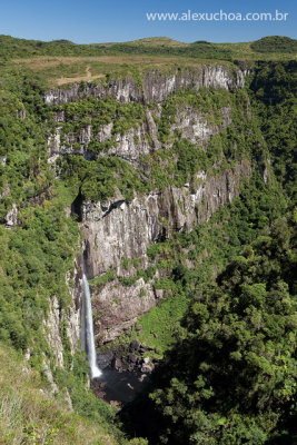 Cachoeira do Tigre Preto, Canion Fortaleza, Parque Nacional da Serra Geral, Cambara do Sul, RS 6559