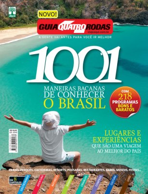 Capa Edio Especial 1001 maneiras bacanas de conhecer o Brasil