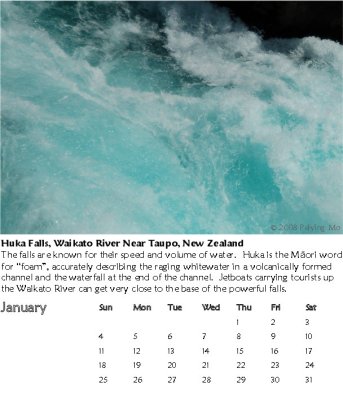 Huka Falls, Near Taupo, New Zealand