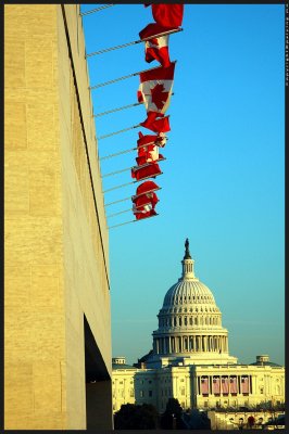 The Canadian Embassy and the US Capitol