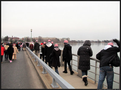 Many people dress up for the event