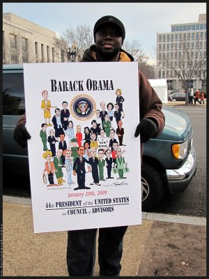Poster of the Obama's cabinet candidates