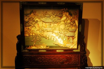 3-D Inlay wood carvings make a beautiful picture