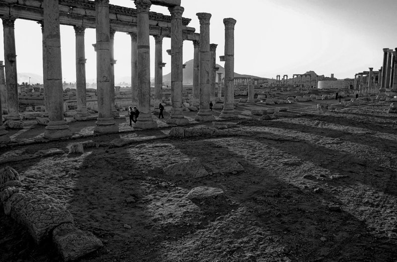 Great Colonnade in BW