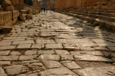 Roman Road - Jarash (Gerasa)