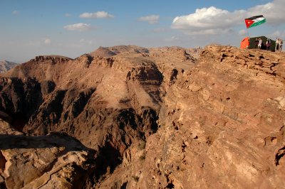 Mountains Around The Monastery - Petra