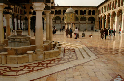 Patio of The Omayyad Mosque