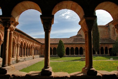 Romanesque Cloister - St. Peter Cathedral in Soria
