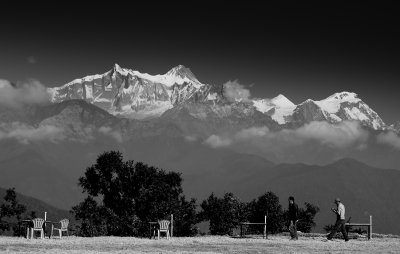 Nepal People (Black & White)
