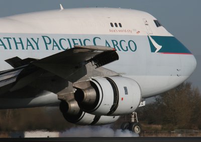 B-HVZ Boeing 747-267F/SCD Cathay Pacific Airways Cargo