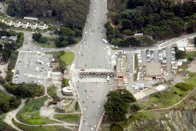 Golden Gate Bridge Toll Plaza