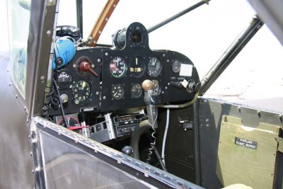 Stinson Cockpit