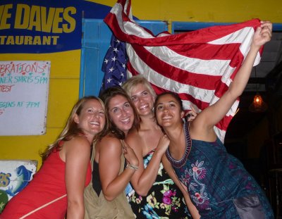 American Independence Day at Big Wave Daves