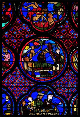 088 Stained Glass - Rich Man and Lazarus - detail D3004189.jpg