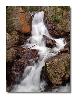 Falls along Cascade Creek