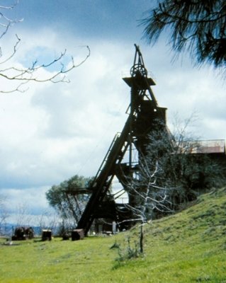 The Gold Stamp Mill in Jackson