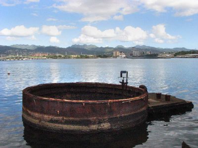 USS Arizona Gun Turret