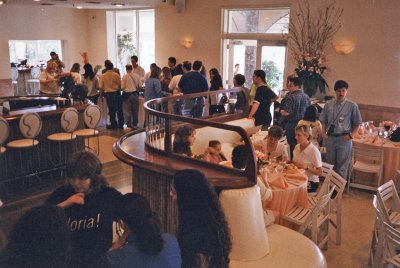 The party gets started
