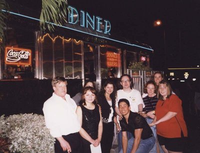 Outside the Diner