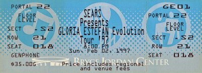 Evolution Tour Ticket - Cleveland