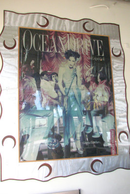 Ocean Drive poster in EEI Lobby