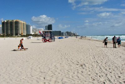 Looking North on Miami Beach