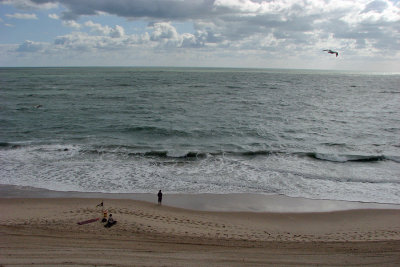 View of the treasure coast from the room balcony