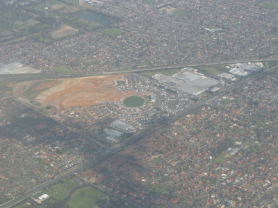 arriving Melbourne september 2008 Waverley Park